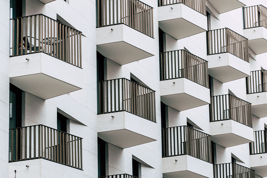 Modernes Wohngebäude